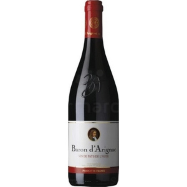 Vin rouge Baron Arignac75cl