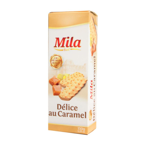 Biscuits Delice au Caramel 150g