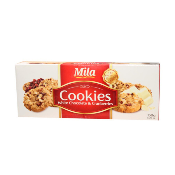Cookies Choco Blanc et Cramb 150g MILA™