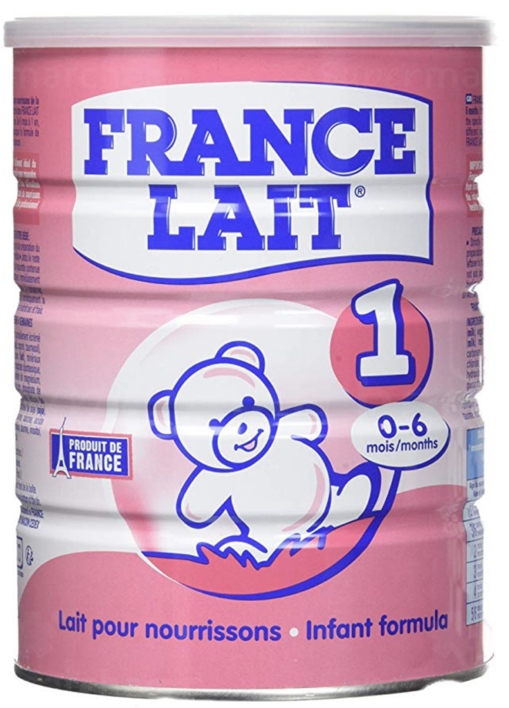 France lait 1ère âge