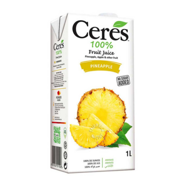 Jus d’Ananas en Brique 1L Ceres™