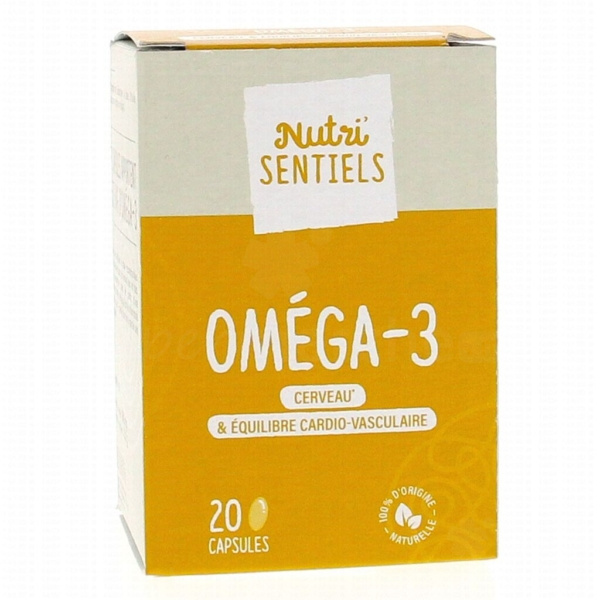 Oméga 3 Nutri’sentiels Vitavea™ -20 Capsules