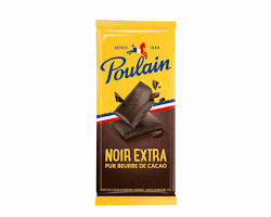 Tablette de Chocolat Noir Extra Poulain 95g