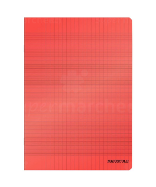 Cahier Grand Format 21×29.7 cm – 200 pages – Couverture en plastique