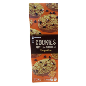 Cookies Nougatine Paq 200g