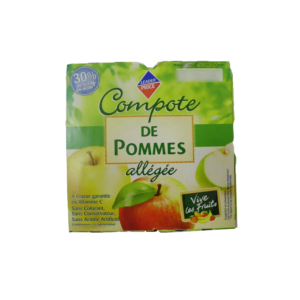 Compote De Pommes 8 X 100gr